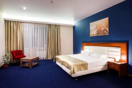 Krevet ili kreveti u jedinici u objektu Hotel Khoroshie Lyudi