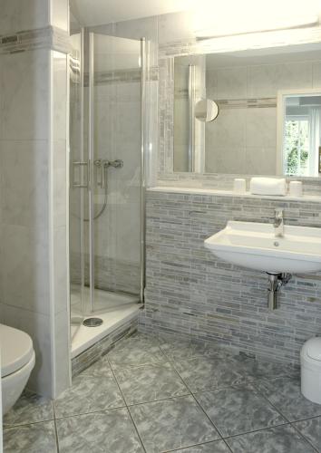 Un baño de Hotel Auszeit