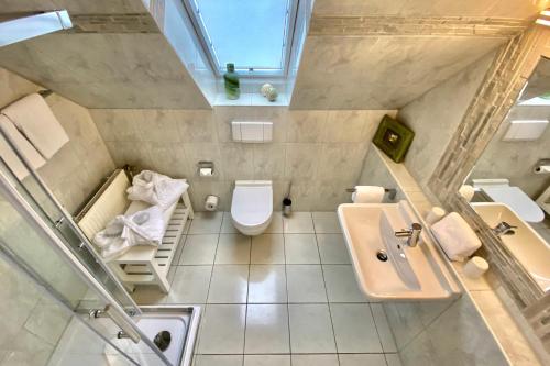 Et badeværelse på Hotel Auszeit
