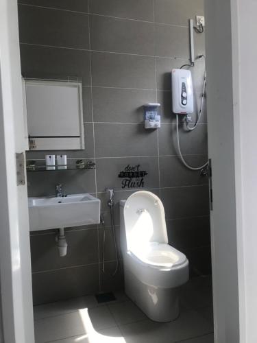 Ванная комната в D'Tempat