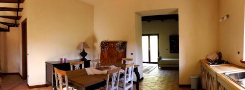 Χώρος καθιστικού στο Agriturismo Borgo Serafino