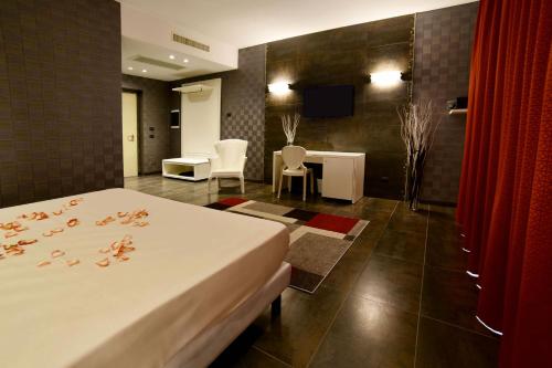 Katil atau katil-katil dalam bilik di Sweet Motel