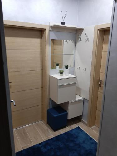 Koupelna v ubytování Stefan Lux Apartment