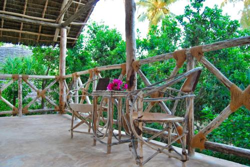 Zahrada ubytování Sagando Bungalows Zanzibar