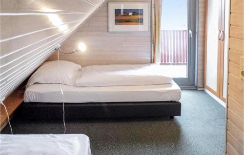 Кровать или кровати в номере Ferienhaus 70 In Kirchheim