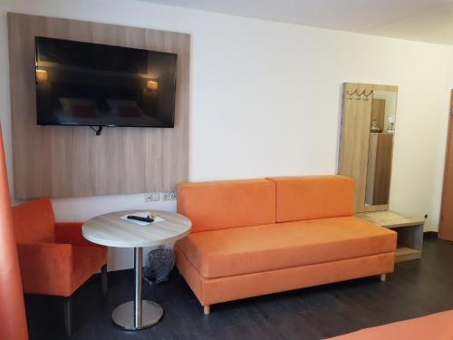 Posezení v ubytování Hotel Milin