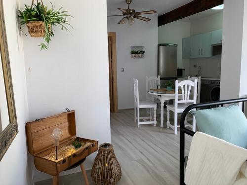 Dapur atau dapur kecil di Apartamentos CAZORLA-ALCON