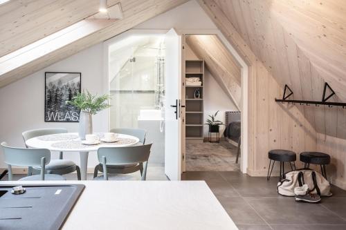 Posezení v ubytování Willa Kozincówka