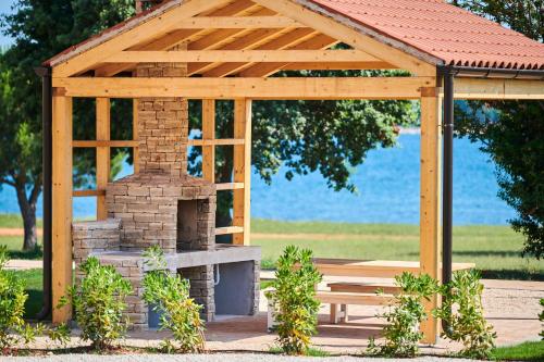 Jardín al aire libre en Camping Park Umag Glamping