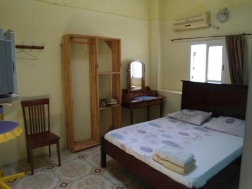 Uma cama ou camas num quarto em Chambres D'hôtes AISSA