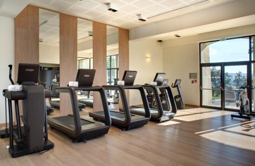 The fitness center and/or fitness facilities at Coquillade Provence Resort & Spa