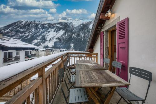 Loft Apartment High Rimaye - Mont Blanc Views, Close to Brevent