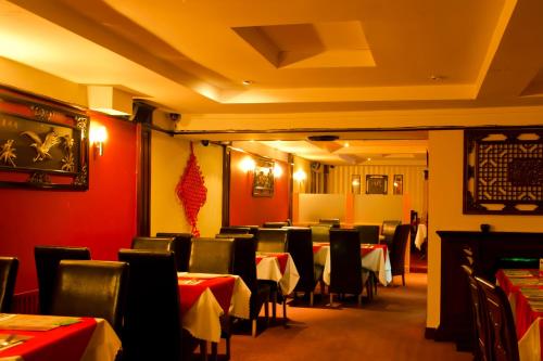 Veitingastaður eða matsölustaður á Newbury Hotel