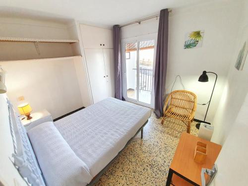 Postel nebo postele na pokoji v ubytování Apartamento Karina Beach-3