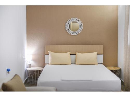Ένα ή περισσότερα κρεβάτια σε δωμάτιο στο River rooms kriaritsi