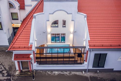 Balkón nebo terasa v ubytování Braavo Spa Hotel