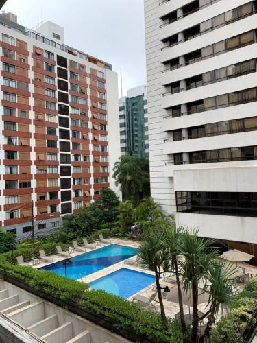The swimming pool at or close to Hotel Grand Plaza Paulista