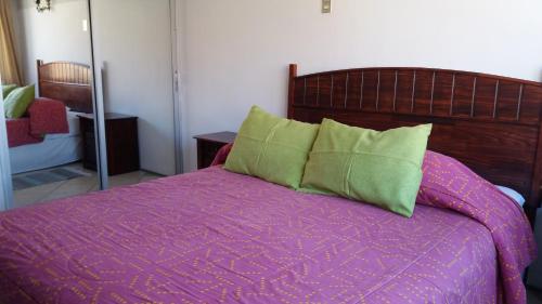 Een bed of bedden in een kamer bij Hotel Marsal