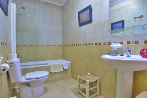 Kylpyhuone majoituspaikassa Casa Andaluz