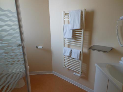 Ванная комната в Hotel du Parc