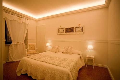 Een bed of bedden in een kamer bij Antica Riva