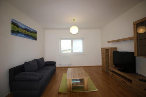 TV a/nebo společenská místnost v ubytování Apartman 502