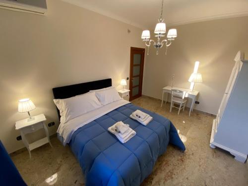 Ένα ή περισσότερα κρεβάτια σε δωμάτιο στο B&B San Michele Foggia