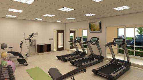 Fitness centrum a/nebo fitness zařízení v ubytování Holiday Inn Express & Suites - Millersburg by IHG