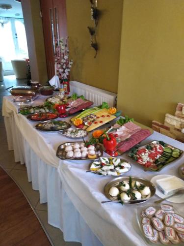 Mad i den private indkvartering eller i nærheden