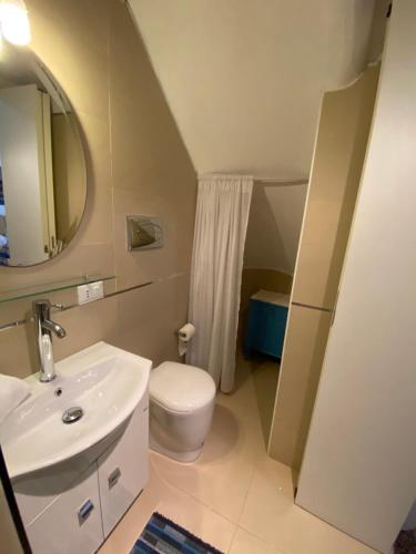 Kúpeľňa v ubytovaní Casa Vacanze Marco Polo vista mare