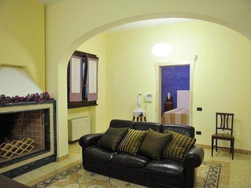 
Area soggiorno di Simplistic Holiday Home in Taurisano with Balcony
