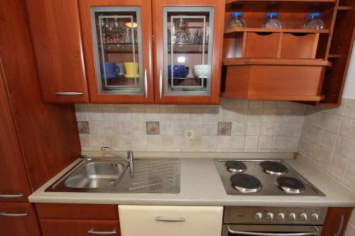Dapur atau dapur kecil di Apartments Bajcic