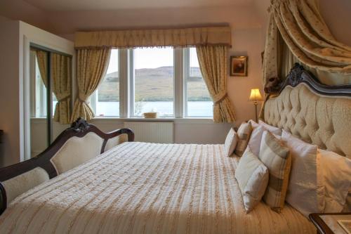 A bed or beds in a room at The Gantocks 