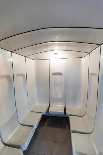 an empty aisle of an airplane with a urinal at Classic Kameo Hotel and Serviced Apartments, Sriracha in Si Racha