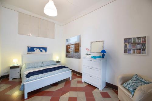 Katil atau katil-katil dalam bilik di Casa In Piazza