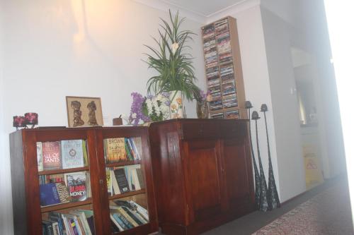 Biblioteca en el bed and breakfast