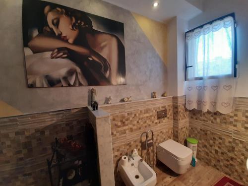 Kúpeľňa v ubytovaní Apartment i viaggi di Mario
