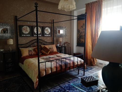 Posteľ alebo postele v izbe v ubytovaní Apartment i viaggi di Mario