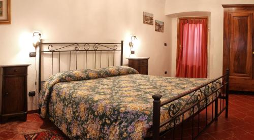 Een bed of bedden in een kamer bij B&B Il Lavaccio