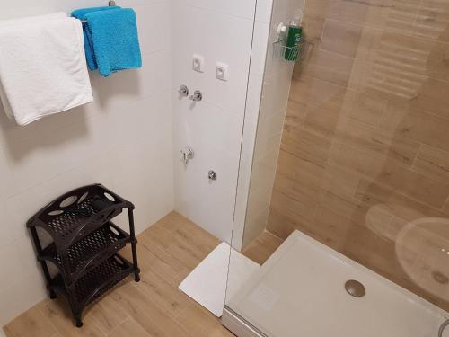 Koupelna v ubytování Apartmani Simić Quatro