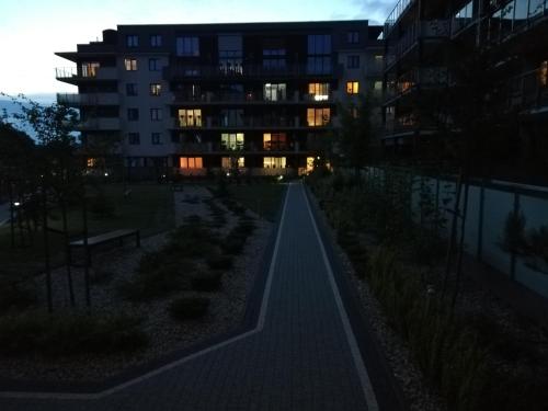 Budova, v ktorej sa apartmán nachádza