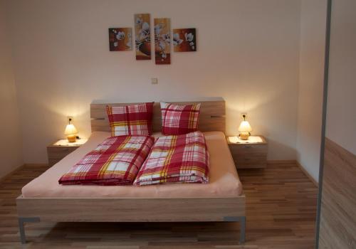 Ένα ή περισσότερα κρεβάτια σε δωμάτιο στο Apart Patricia