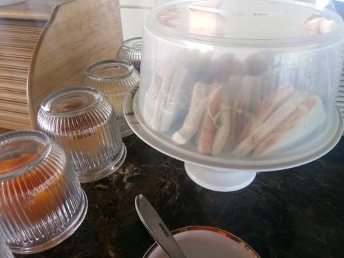 Mad i villaen eller i nærheden