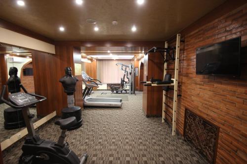 Palestra o centro fitness di Hotel Uyut Almaty