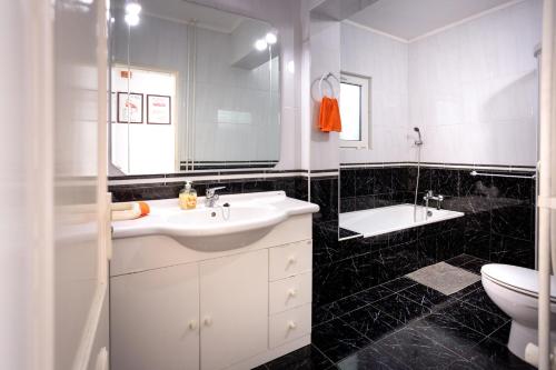 Koupelna v ubytování Villa das Palmeiras
