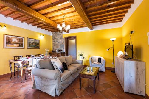 Posezení v ubytování Casa Di Meo