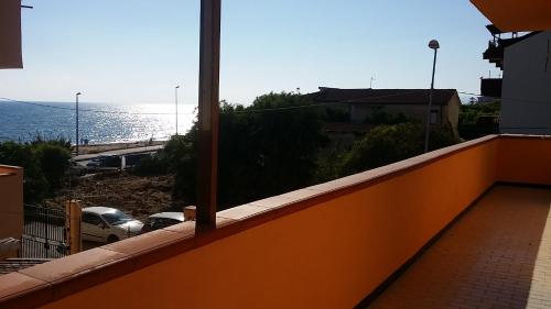 Balkón nebo terasa v ubytování Seaside Apartment
