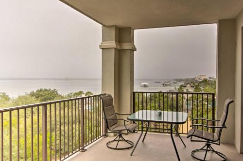 Ornate Resort Condo with Balcony, Pool, Water Views!