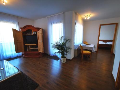Χώρος καθιστικού στο Park Appartements