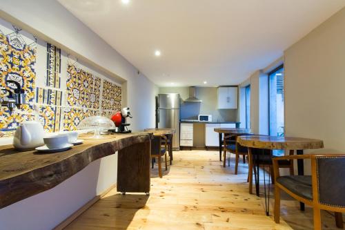 Køkken eller tekøkken på Feel at Home Guest House